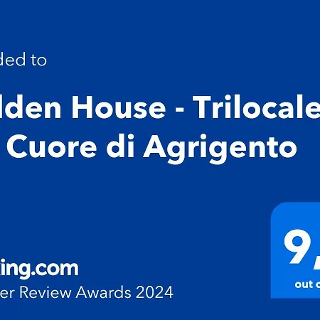 아파트 Golden House - Trilocale Nel Cuore Di 아그리젠토